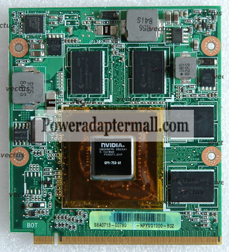 Asus G50V Nvidia Go 9700M G96-750-A1 512M VGA card 08G2015GV20I